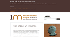 Desktop Screenshot of machadoenbaeza.es